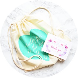 Bag & Post Card – Gift