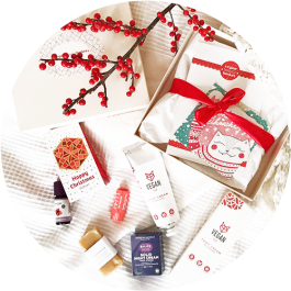 Naturkosmetik Box - Vegan Beauty Basket Weihnachtsbox 2020