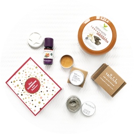 Naturkosmetik Box - Vegan Beauty Basket Weihnachtsbox 2019