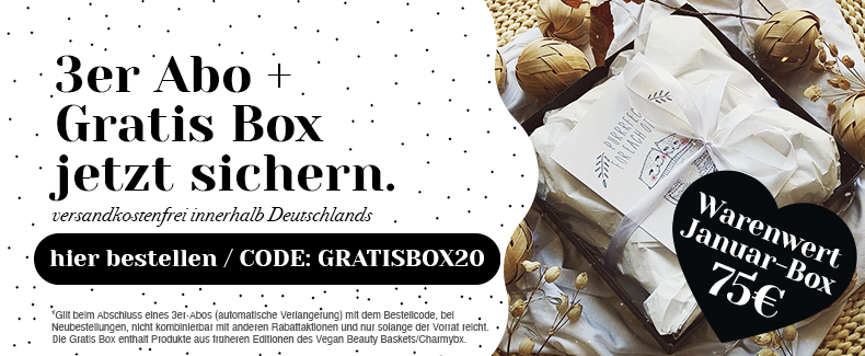 CharmyBox Naturkosmetik Box Januar 2023 Bestellen